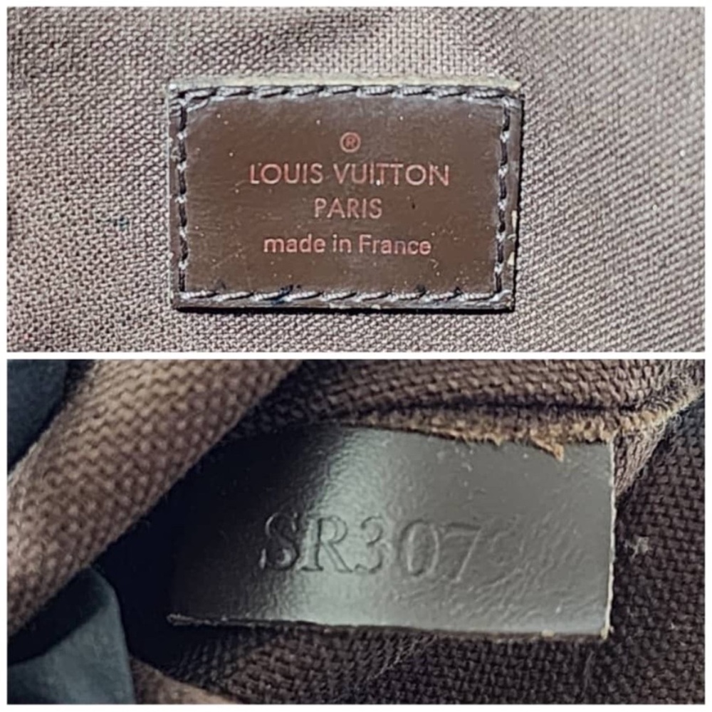 Louis Vuitton shoulder Damier Ebene bag PM Brooklyn Brown - Picture 14 of 17